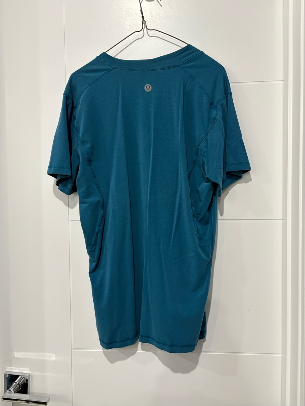 lululemon athletica Men's Teal Performance Short-Sleeve Tee